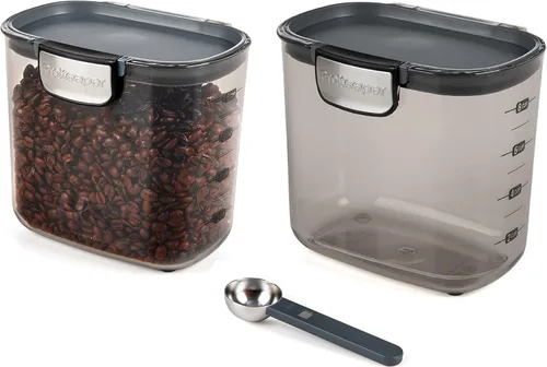 Miniatura 8 de Progressive International ProKeeper+ Juego de recipientes de almacenamiento de alimentos de plástico transparente herméticos para la cocina