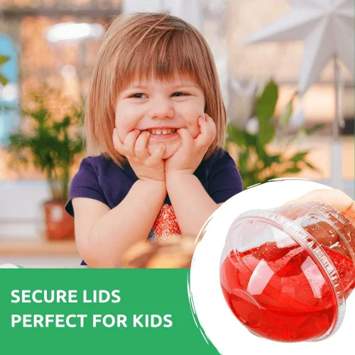 Miniatura 6 de Tazas de postre de plástico transparente con tapa, 30 juegos de cuencos desechables para helado, parfait, pudín de plátano, gelatina y postres