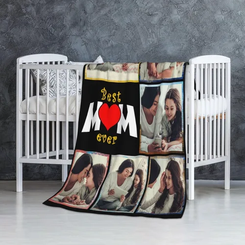 Miniatura 31 de JCETUNO Regalos personalizados de San Valentín para él y ella, mantas personalizadas con foto, mantas de fotos personalizadas, mantas de fotos