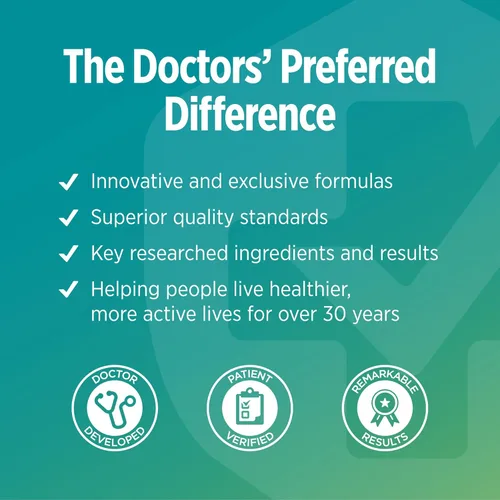 Miniatura 5 de Suplemento clínico de Berberina DOCTORS' PREFERRED - Formulado por médicos 1500 mg por porción diaria 180