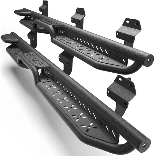 Miniatura 12 de Estribos para Wrangler JK 2007-2018, pasos de trabajo de acero resistente Heavy-Duty Work Steps, 550-LB Capacity, Easy Cab & Bed Access, Jobsite