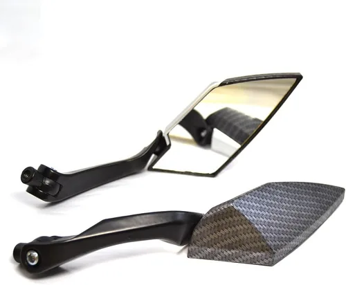 Miniatura 5 de SCUUBE Espejo retrovisor para motocicleta Kawasaki ER6F ER6N Z750 Z1000 Z800 Z900 Scooter E-Bike Espejo retrovisor Espejo trasero 0.315 in 0.394 in