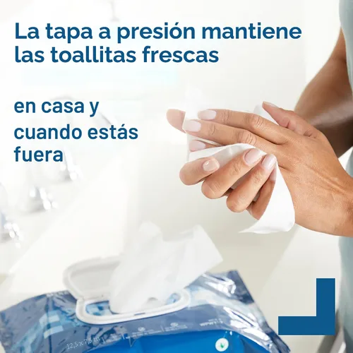 Miniatura 3 de Toallitas de limpieza McKesson para adultos, perfumadas (paquete de 6, 576 toallitas) Toallitas desechables para el cuerpo - Fórmula sin enjuague