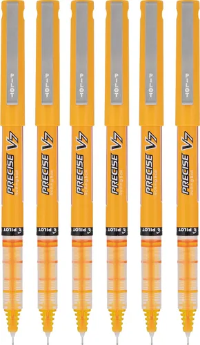 Miniatura 5 de PILOT Precise V7 - Bolígrafo con punta fina de 0.028 in, colección Harmony Color, paquete de 6 unidades (morado tinta)