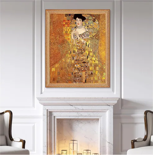 Miniatura 685 de A&T ARTWORK Campo de trigo con cipreses de Van Gogh Las reproducciones de arte clásico mundial, impresiones en lienzo giclée para decoración