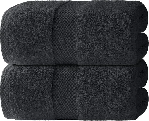 Miniatura 12 de Toallas de mano blancas clásicas para baño [paquete de 12] Toallas de mano de algodón a granel para gimnasio, cocina y spa, 16x27 pulgadas, toallas