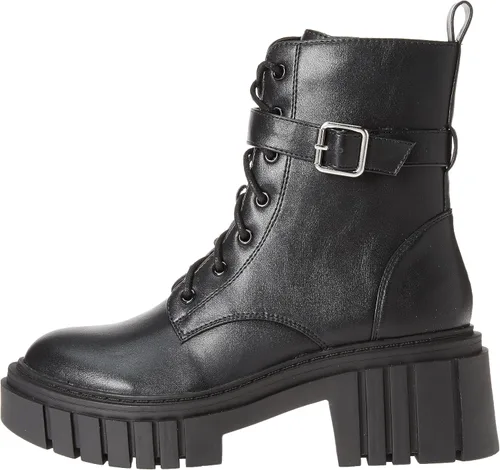 Miniatura 8 de The Drop Botas de combate con plataforma con cordones Koi para mujer