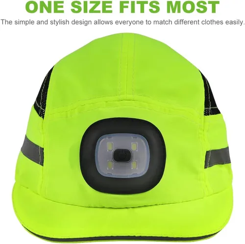 Miniatura 5 de Gorra de Protección para Cascos de Seguridad Estilo Gorra de Béisbol para Hombres y Mujeres Adultos Transpirable Ligera Casco de Seguridad para Lima