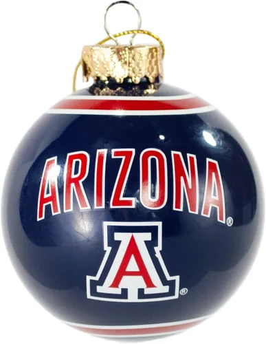 FOCO University of Arizona – Edición de coleccionista Wildcat Ornament – Representa los colores Cardinal y Navy y muestra tu espíritu PAC-12 con