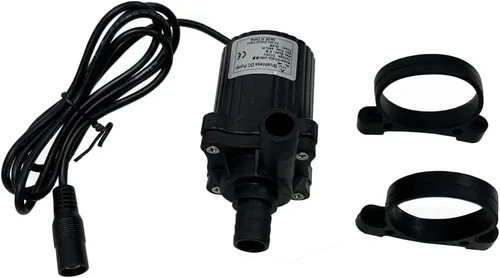 Miniatura 2 de SHYSKY Bomba de agua de 24 V CC, sumergible, accionada magnéticamente, más potente DC40A-2460 28W 6M 19 pies, 221 GPH para fuente de pecera