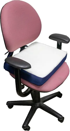 Miniatura 5 de 5 STAR SUPER DEALS Cojín ortopédico de espuma viscoelástica de gel prémium para silla de oficina, automóvil, silla de ruedas y más, visto