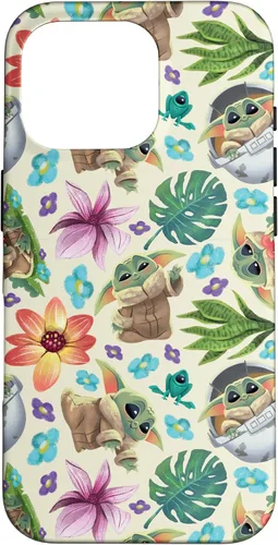 Miniatura 19 de Star Wars The Mandalorian Grogu - Carcasa con estampado tropical para iPhone 17