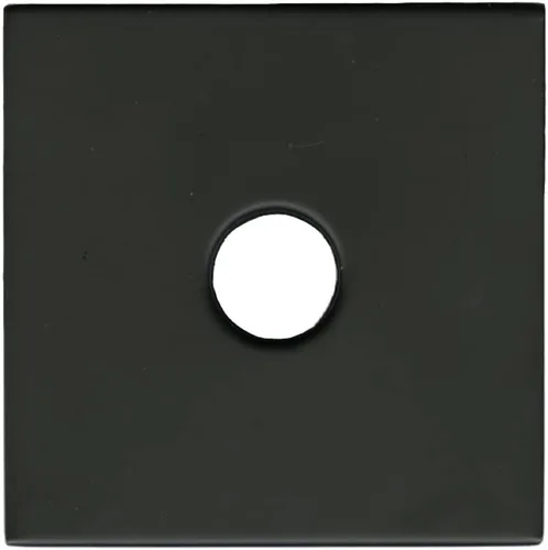 Miniatura 9 de Corla Brida cuadrada moderna para brazo de ducha de 3.5 pulgadas, placa universal extra grande de repuesto (níquel cepillado)