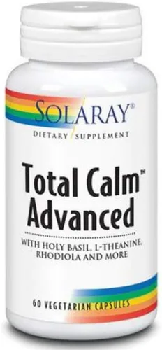 SOLARAY Total Calm Advanced Veg Cápsulas | 60 unidades