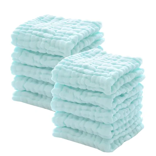 Miniatura 19 de MUKIN Toallitas para bebé, toallitas de algodón natural para bebé, toalla suave para la cara del bebé recién nacido para piel sensible, registro