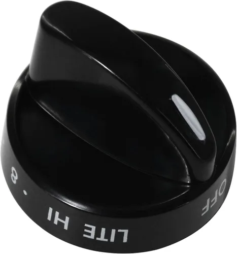 316442513 - Pomo de estufa para horno de gas, color negro, compatible con Frigidaire, Kenmore, quemador Sears (1 unidad)