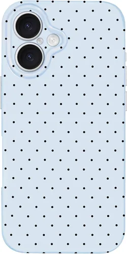 Miniatura 177 de Hython Funda para iPhone Air, diseño estético de lunares lindos, funda simple de 6.5 pulgadas, delgada, antiarañazos, parachoques de TPU suave, a