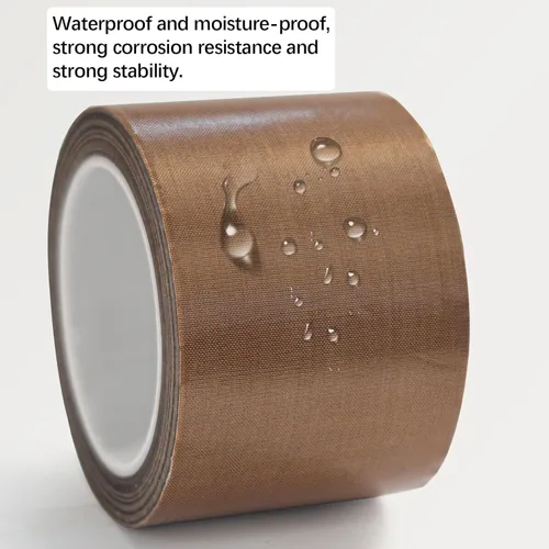 Miniatura 2 de Hoerev 5 milx1/2 x 33 yardas, cinta adhesiva de PTFE recubierta de tela de vidrio para superficie antiadherente, impresión 3D, máquinas de sellado