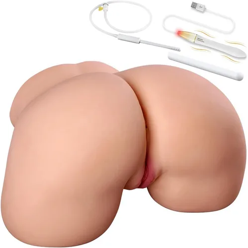 Masturbador masculino de 33.1 libras, muñeca sexual, coños de bolsillo, textura de piel realista, suave culo grande y coño femenino, juguete sexual
