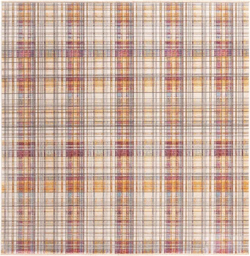 Miniatura 7 de Unique Loom Deepa Collection - Alfombra rectangular de 2 pies x 3 pies, color azul