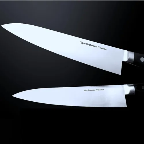 Miniatura 4 de MASAMOTO VG Cuchillo de chef japonés de 7.1" (180mm) Gyuto Cuchillo profesional de chef, hoja de acero inoxidable japonés ultra afilada, mango