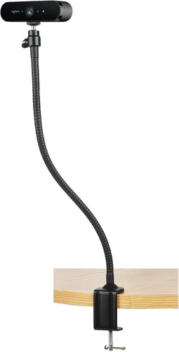 Miniatura 6 de Soporte de montaje de abrazadera de brazo de mandíbula flexible de 25 pulgadas compatible con Logitech Webcam C920s C925e C922 C930 C615 Brio