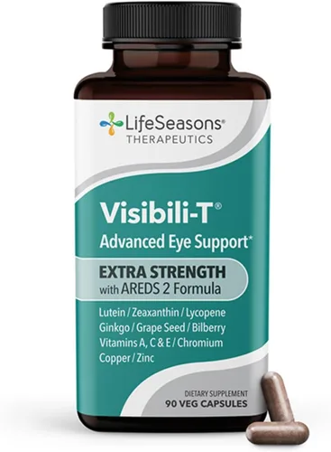 Miniatura 8 de Visibili-T - Suplemento vitamínico para la salud ocular y apoyo a la visión - Raíz de zanahoria, cromo, arándano, ginkgo biloba, extracto de semilla