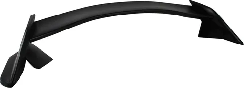 Miniatura 7 de IKON MOTORSPORTS, Alerón de maletero prepintado compatible con Honda Civic 4Dr Sedan 2016-2021, TR pintado #731513 Centro negro brillante y tapa