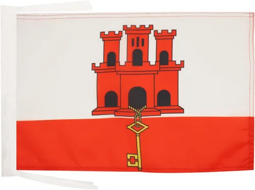 Miniatura 860 de Bandera de México AZ FLAG, 45.7 x 30.5 cm, con cordones - Pequeñas banderas mexicanas de 30 x 45 cm - Bandera de 45.7 x 30.5 cm
