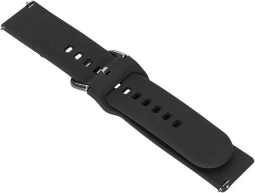 Miniatura 7 de Correa de reloj inteligente, ajuste libre de silicona agradable a la piel, anti pérdida, correa de reloj suave para Amazfit Bip U negro