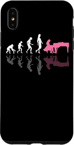 Miniatura 10 de iPhone 13 Pro Evolution of Women Piano Músico Retro Vintage Pianist Case