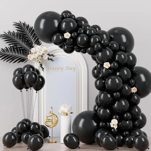 Miniatura 117 de Voircoloria - Globos azul bebé claro, paquete de 66 globos de 12 pulgadas de látex para fiestas para niños y niñas, para cumpleaños, baby shower, 16