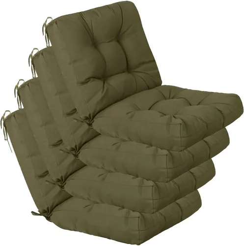 Miniatura 55 de QILLOWAY - Cojín o respaldo para asiento de exterior, cojín de repuesto, primavera/verano, Moderno, Beige