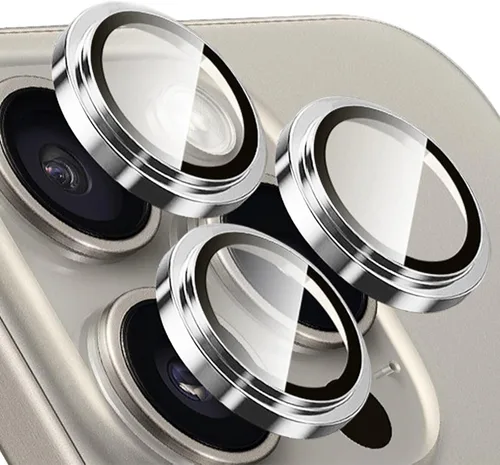 Miniatura 7 de TENOC Protector de lente de cámara para iPhone 13 Pro y iPhone 13 Pro Max, cubierta de pantalla de cámara de vidrio templado 9H, anillo individual