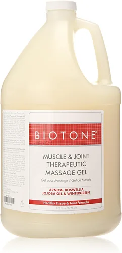 Biotone Gel de masaje muscular y articular, 128 onzas
