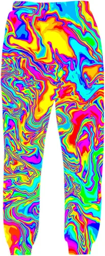 Miniatura 3 de UNIFACO. Pantalones deportivos unisex con estampado digital 3D con cordón