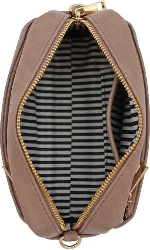 Miniatura 149 de FashionPuzzle Triple Zip Small Crossbody Bag