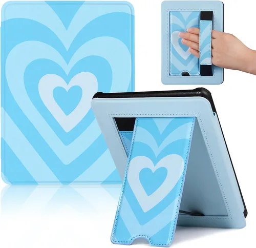 Miniatura 17 de CoBak Case with Stand for Kindle Paperwhite -with Auto Sleep Wake, Card Slot, Hand Strap Feature - Fits Kindle Paperwhite 11th Generation 6.8