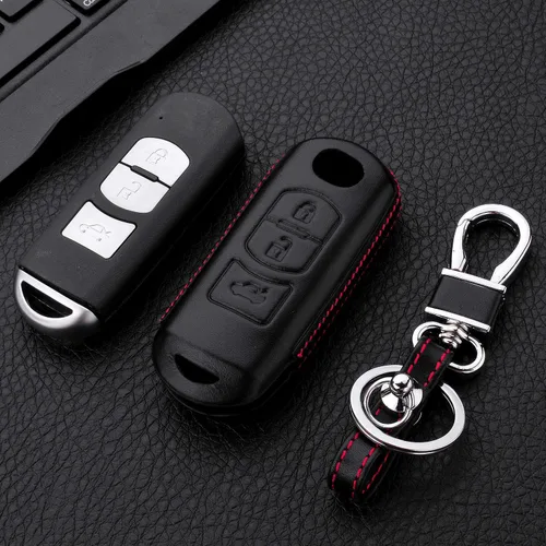 Miniatura 5 de Funda de silicona suave para llavero Mazda 2 3 5 6 8 CX3 CX4 CX5 CX7 CX9 MX5 Miata para Toyota Yaris para Scion iA TPU Case, Negro - piel