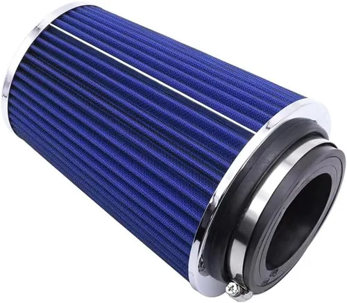 Miniatura 5 de 3 3.5 4 Pulgadas Filtro de Aire de Entrada Cónico, 76mm 89mm 101mm Filtro de Admisión de Aire Frío de Alto Rendimiento, Altura 9 Pulgadas (230mm)