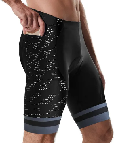 Miniatura 17 de NICEWIN - Pantalones cortos de ciclismo para hombre, con acolchado 3D y secado rápido