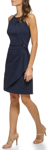 Miniatura 2 de DKNY Vestido recto sin mangas con cuello alto para mujer