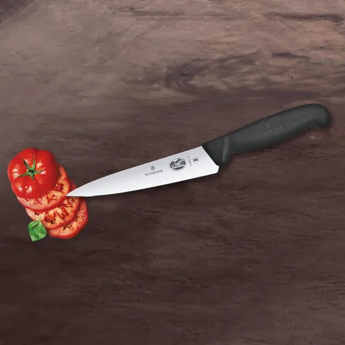 Miniatura 7 de Victorinox Chef's, Black Fibrox, 6 pulgadas.
