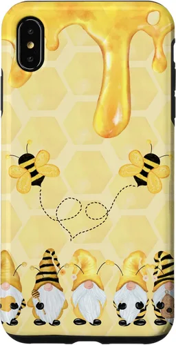 Miniatura 11 de Carcasa divertida para iPhone 16 con diseño de gnomos de abejorros para Halloween