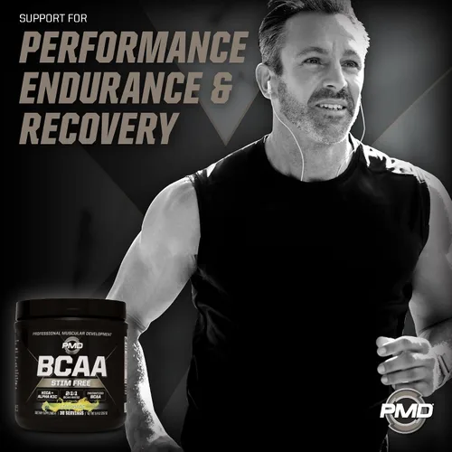Miniatura 3 de PMD Sports BCAA - Aminoácidos sin estimulación – Mejor rendimiento de entrenamiento, recuperación mejorada, energía diaria, constructor muscular