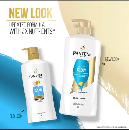 Miniatura 6 de Pantene Acondicionador Classic Clean, 24 fl oz, paquete doble