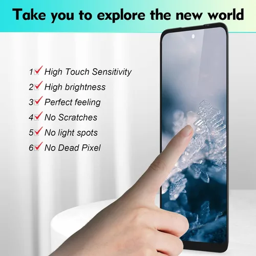Miniatura 4 de Pantalla para Motorola Moto G 5G 2022 Reemplazo de pantalla LCD para Motorola Moto G 5G XT2213-3 XT2213DL XT2213 Pantalla táctil digitalizador