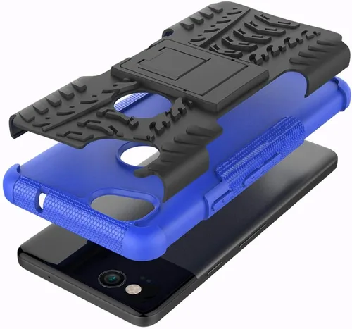 Miniatura 7 de Funda de teléfono para Google Pixel 2 con protector de pantalla y soporte, resistente, híbrida, resistente, accesorios de celda protectora, Pixel2