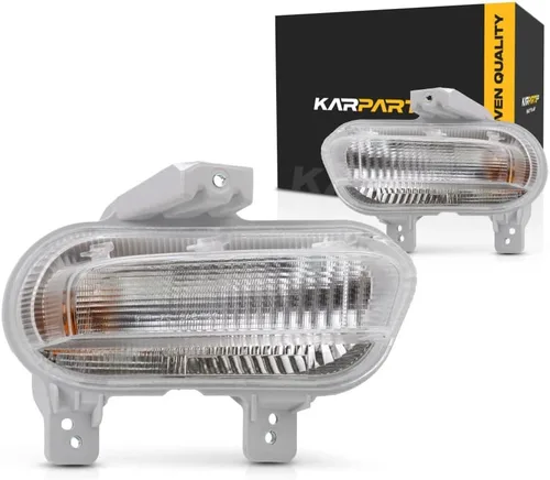 Miniatura 10 de KarParts360 Luz de señal de estacionamiento compatible con Jeep Renegade 2019-2021 lado del pasajero Reemplazo para CH2531106 68439334AA