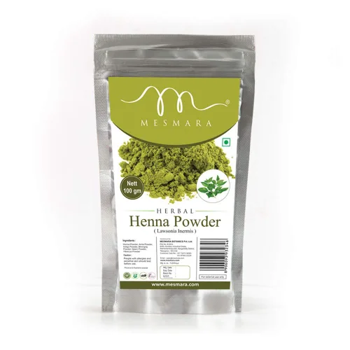 Henna en polvo de hierbas 100% natural y puro/Lawsonia Inermis 100 GMS para el cuidado del cabello | Color del cabello | Sin PPD | Sin productos